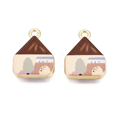 Printed Alloy Pendants PALLOY-SZC0008-01D-1