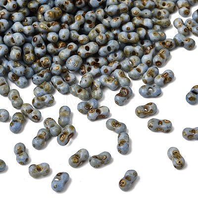 Opaque Glass Beads GL-CBA31A4-02B-1