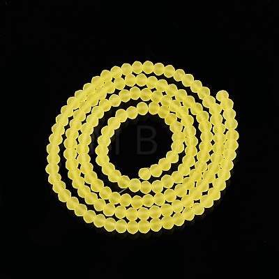 Transparent Glass Beads Strands EGLA-A044-T2mm-MD29-1