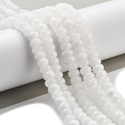 Natural White Jade Beads Strands LS-G-E507-01M-1