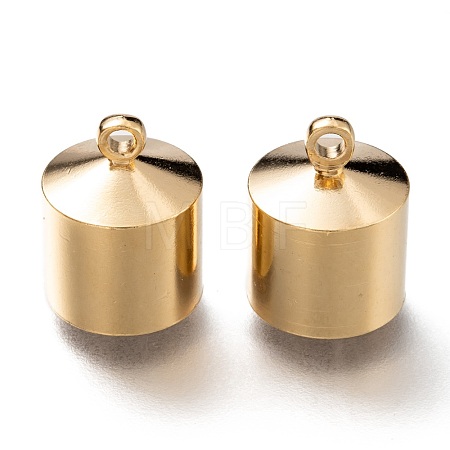 Brass Cord Ends KK-H759-40D-G-1