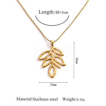 304 Stainless Steel Pendant Necklaces WGB72CB-02-1