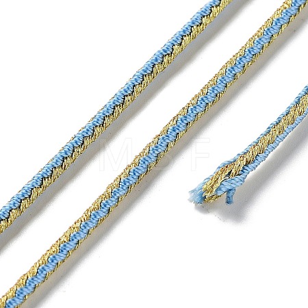 14M Two Tone Polyester Braided Cord OCOR-G015-02A-02-1
