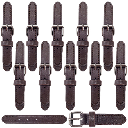 10 Sets Imitation Leather Alloy Button-down Metal Buttons for Bag Making FIND-GF0009-64C-1