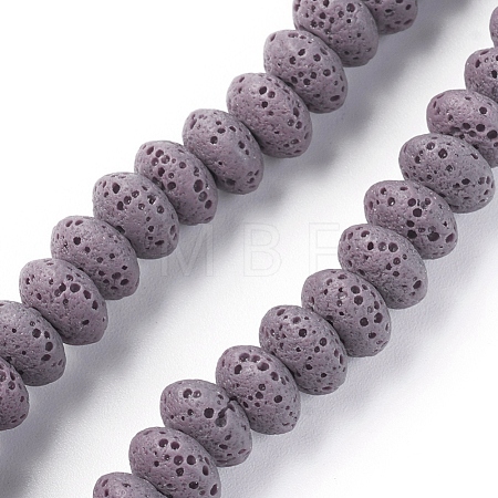 Natural Lava Rock Beads Strands G-F671-01A-15-1