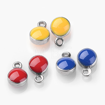 304 Stainless Steel Charms STAS-P050-1