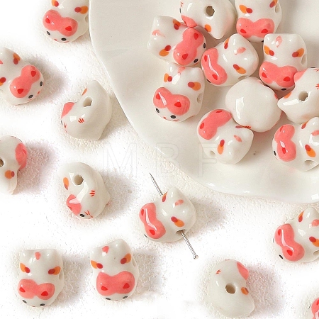 Handmade Porcelain Beads PW-WG9BF07-08-1