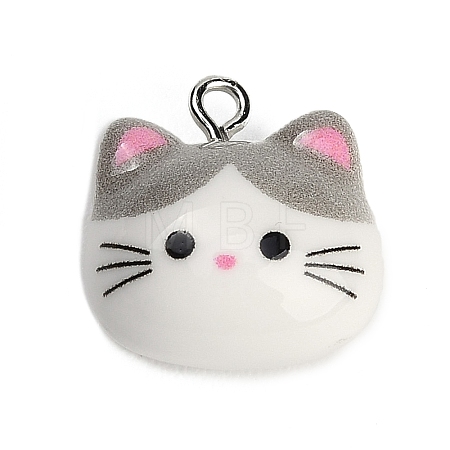 Printed Opaque Resin Pendants RE-CBA08CD-02E-1