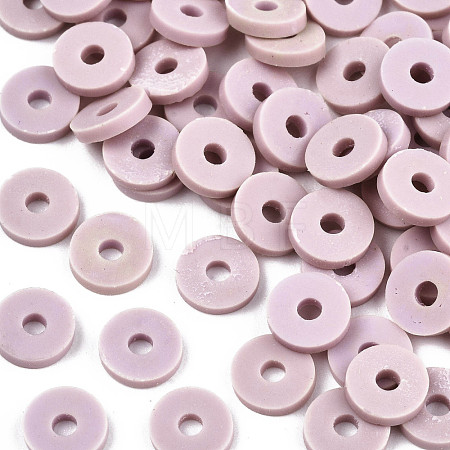 Handmade Polymer Clay Beads CLAY-Q251-8.0mm-87-1