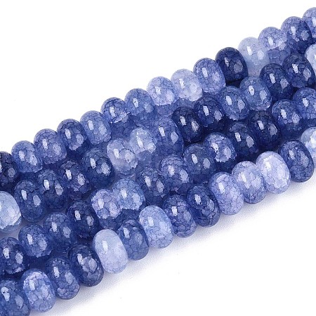 Glass Beads Strands X-GLAA-N059-5x8mm-18-1