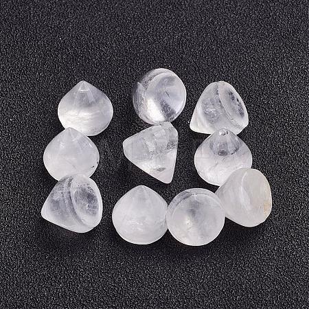 Natural Quartz Crystal Cabochons G-P287-B01-1