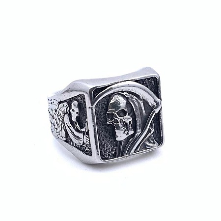 304 Stainless Steel Finger Rings for Men FS-WGDAB90-07-1