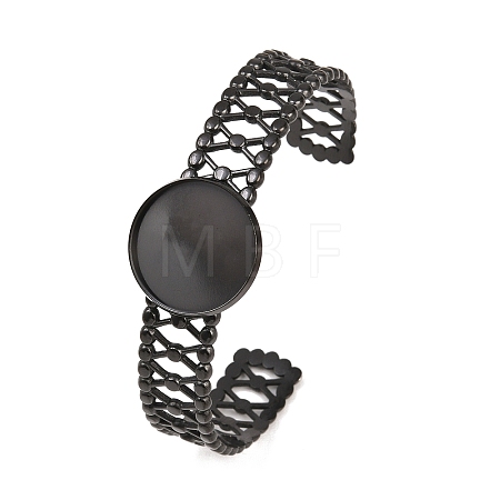 304 Stainless Steel Cuff Bangle Making STAS-F366-11C-EB-1