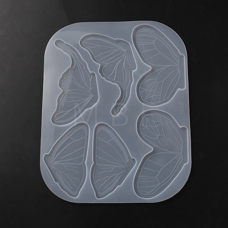 DIY Butterfly Hair Clip Silicone Molds DIY-TAC0025-34-1