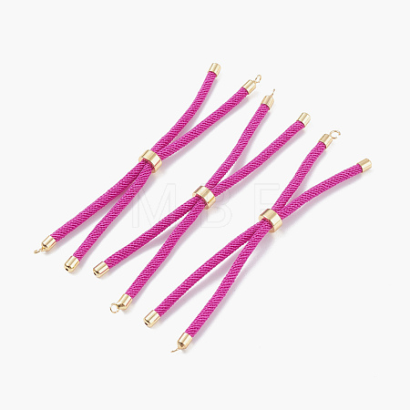 Nylon Twisted Cord Bracelet Making MAK-M025-114-1