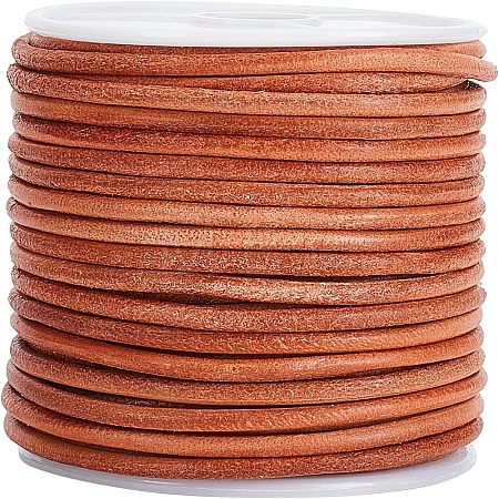 Cowhide Leather Cord WL-WH0010-01A-1