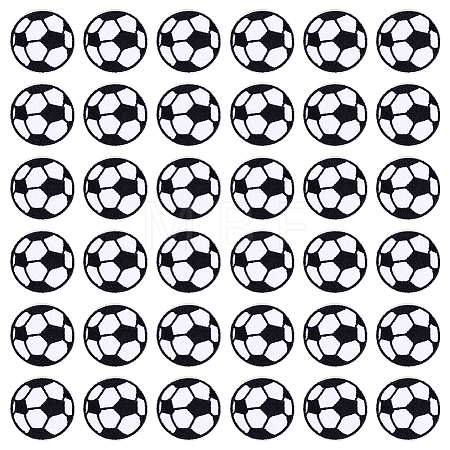 36Pcs Computerized Embroidery Cloth Iron on/Sew on Patches PATC-PH0001-80-1