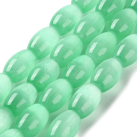 Macaron Color Natural Selenite Beads Strands X1-G-B102-A01-08-1