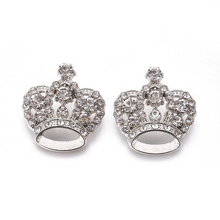 Rhinestone Pendants RSB453-1-1