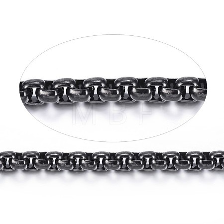 3.28 Feet 304 Stainless Steel Venetian Chains X-CHS-H007-02B-1