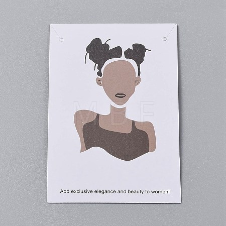 Cardboard Jewelry Display Cards CDIS-H002-02-02-1