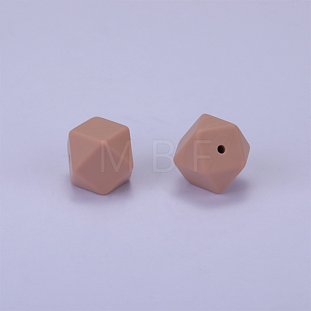 Hexagonal Silicone Beads SI-JX0019A-111-1