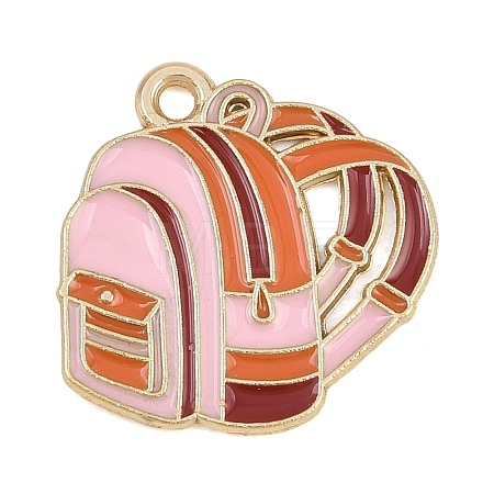 Back to School Alloy Enamel Pendants FIND-E054-02A-1