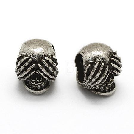 Brass Micro Pave Grade AAA Cubic Zirconia Beads ZIRC-G100-56AS-NR-1