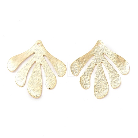 Rack Plating Brass Pendants KK-M250-20G-1