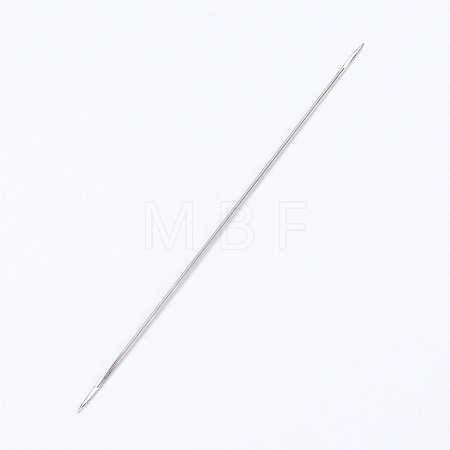 Iron Open Beading Needle IFIN-P036-01C-1