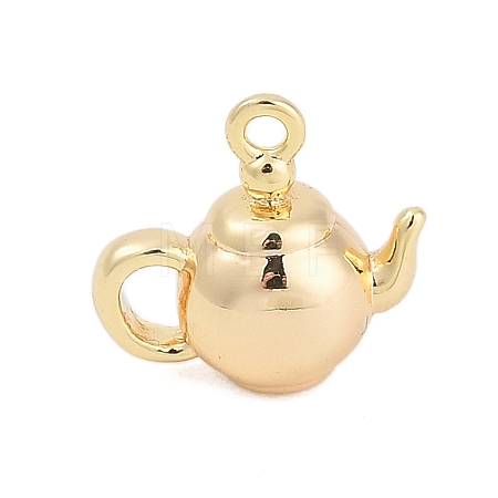 Brass Charms ZIRC-P122-02G-1