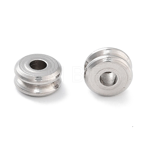 304 Stainless Steel Beads STAS-M057-01P-1