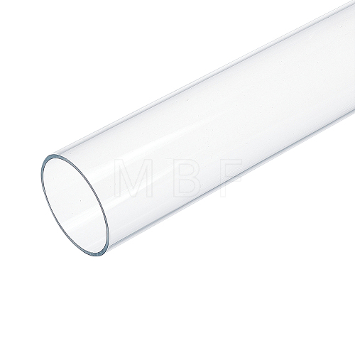 Round Transparent Acrylic Tube AJEW-WH0324-76C-1