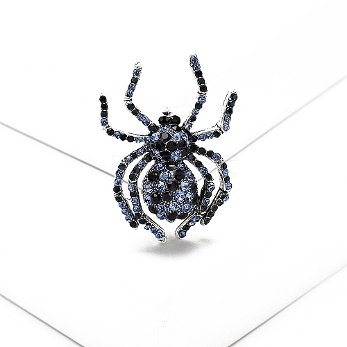 Halloween Alloy Rhinestone Brooch PW-WGC5774-05-1