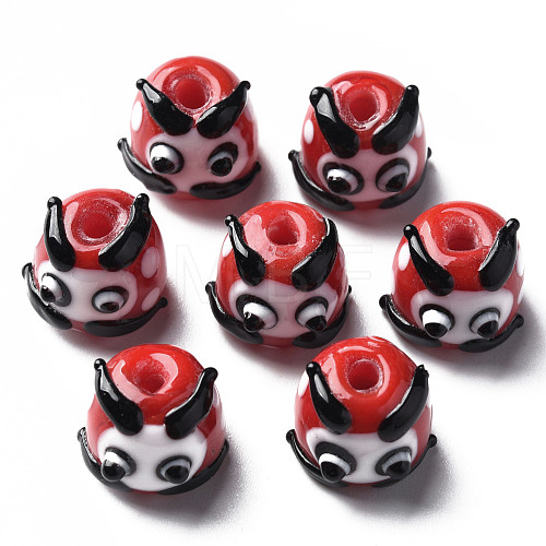 Handmade Lampwork Beads LAMP-T011-02E-1