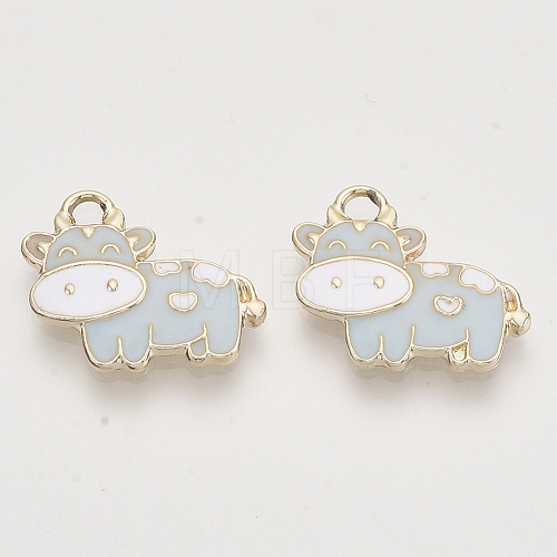 Alloy Enamel Pendants ENAM-S119-005C-1