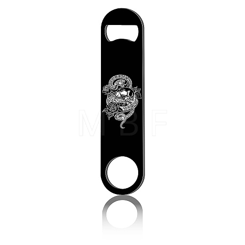 430 Stainless Steel Bottle Openers AJEW-WH0259-034-1