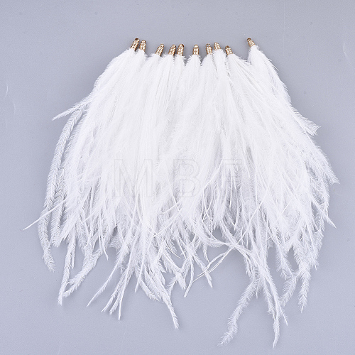 Ostrich Feather Tassel Big Pendant Decorations FIND-S302-08A-1