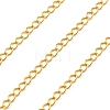 Brass Curb Chains KK-P304-02B-G-1