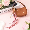 Natural Freshwater Shell with Polyester & Spandex Cord Pendant Decorations HJEW-YW00479-4