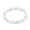 Opalite Beaded Stretch Bracelets BJEW-A117-B-07-5