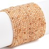 Natural Citrine(Heated) Beads Strands G-RM250104-A8-1