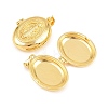 Religion Brass Locket Pendants KK-D232-21G-02-2