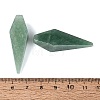 Natural Green Aventurine Pendants G-N362-22D-3