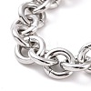 304 Stainless Steel Rolo Chain Bracelets BJEW-F433-01P-2