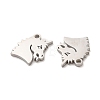 304 Stainless Steel Charms STAS-M089-38P-2