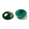 Natural Green Onyx Agate Cabochons G-E492-F-05-2