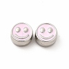 Rack Plating Alloy Enamel Beads FIND-G051-01P-04-1