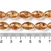 Resin Imitation Amber Beads Strands X-RESI-Z023-01-4