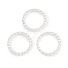 Brass Soldered Closed Jump Rings KK-K253-15D-03S-1